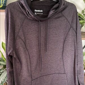 Reebok Heathered Black Hoodie